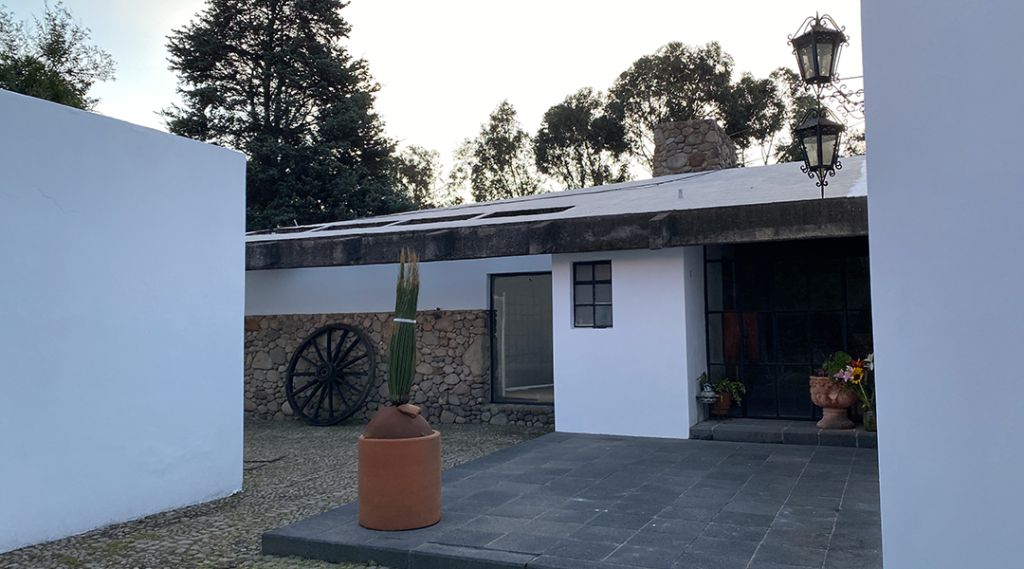 Exterior de la finca